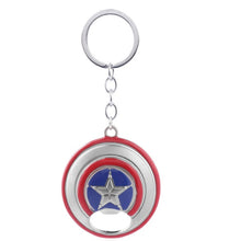 Load image into Gallery viewer, Captan America KeyChains