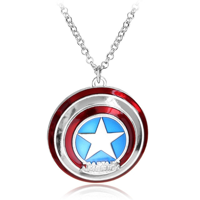 Captan America Necklace